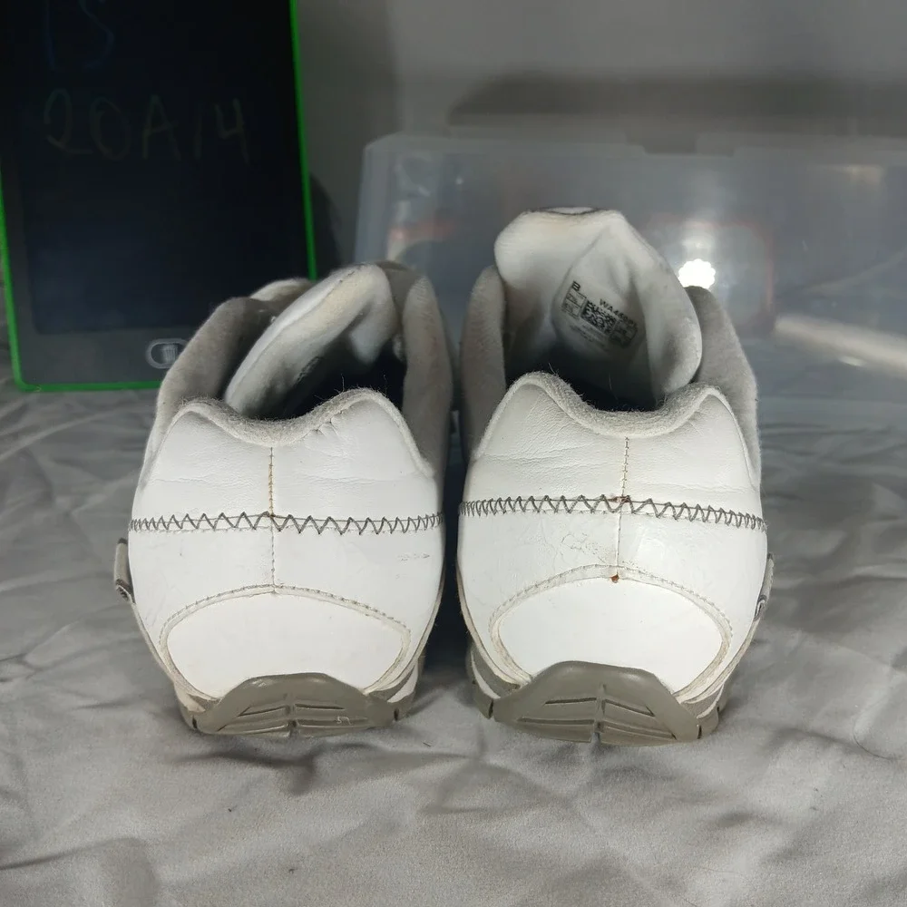 New Balance WA450PL White Leather Athletic Running Walking Shoes Womens Size 7.5